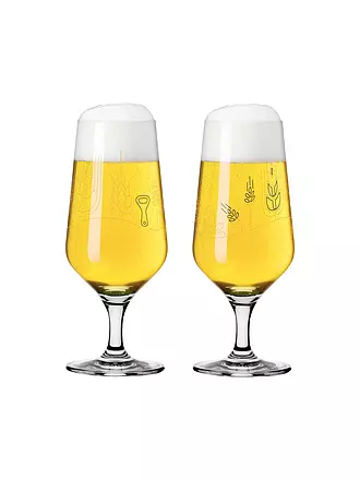 RITZENHOFF | Bierglas 2-er Set BRAUCHZEIT PILS #11 und #12 Sonja Eikler 2024 | 
